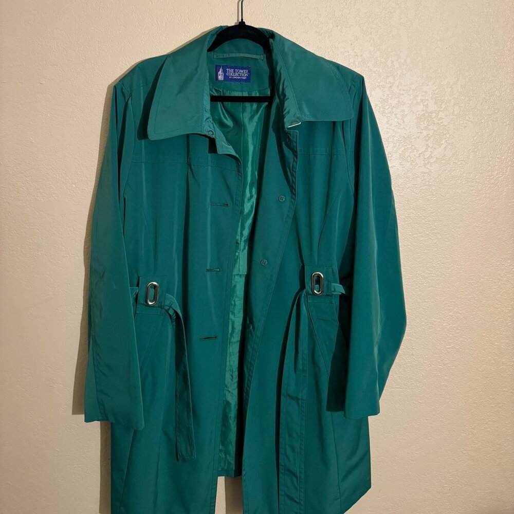 Green Trench Coat